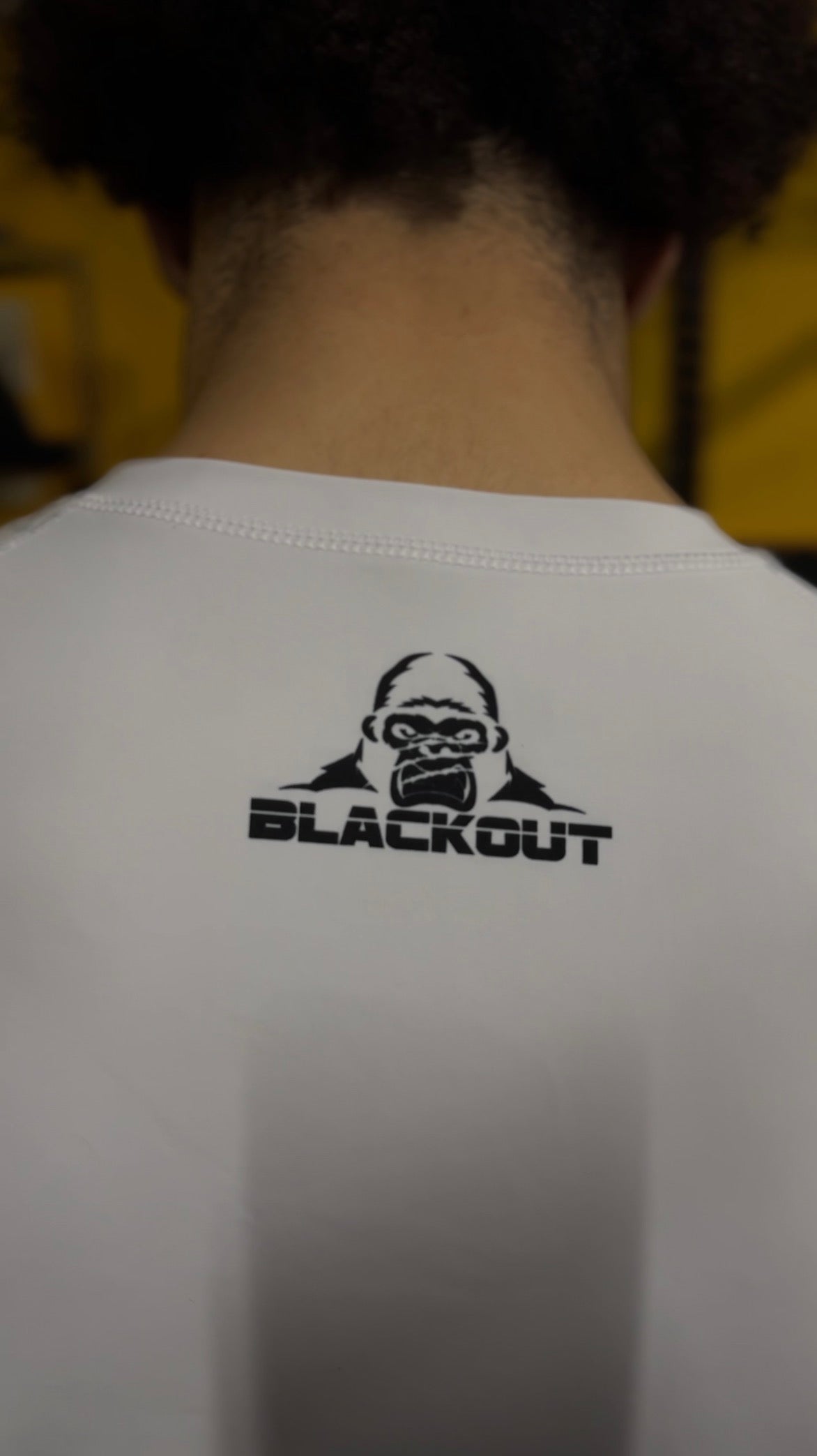 Rashguard "WARFIGHTER EDITION BLANC"